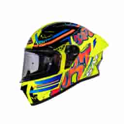 SMK STELLAR SPORTS GRAPHICS HELMET GL437 XL PF HELMET