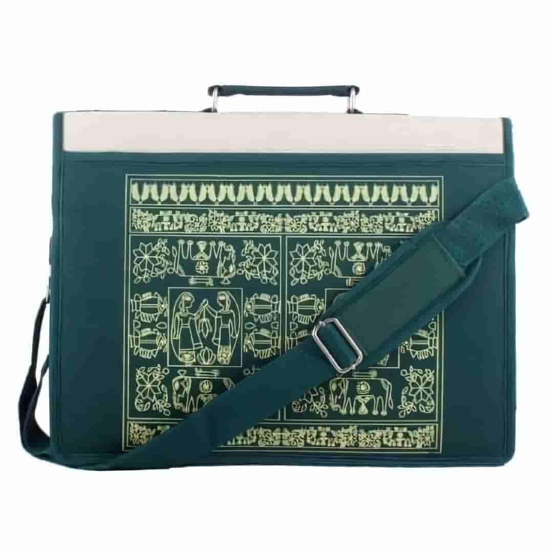 Eco-Friendly Green Jute Back to School Bag