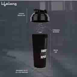 LIFELONG PROTEIN SHAKER BOTTLE 700 ml Sipper Black