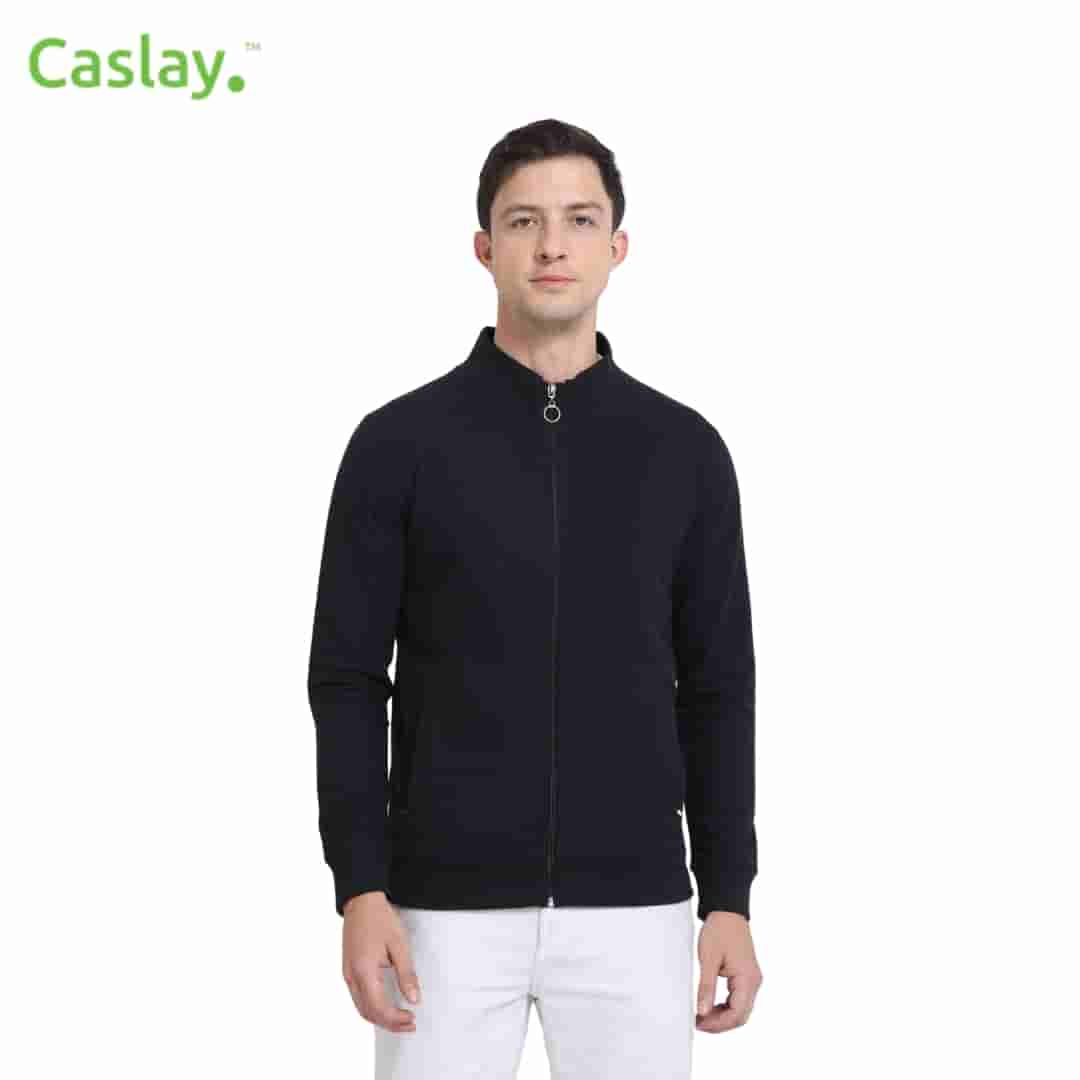 Caslay Highneck Jacket - Black
