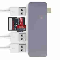 Powerup Type-C 5IN1 USB HUB Multi-Functional