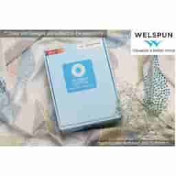 Welspun Wel007 Hygro Double Bedsheet 200 Tc Printed