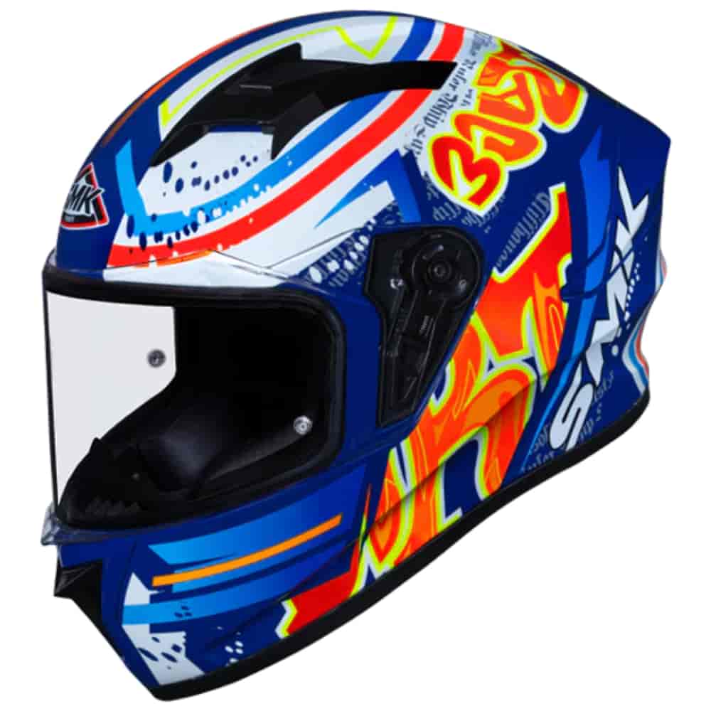 SMK STELLAR SPORTS HELMET GRAPHICS GL537 L PF HELMET