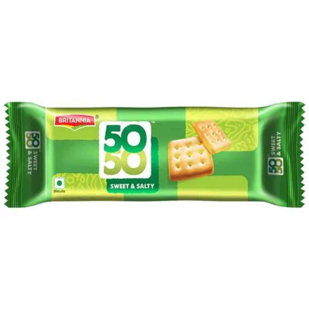 Britannia 50-50 Sweet & Salty Biscuits 62.8 g