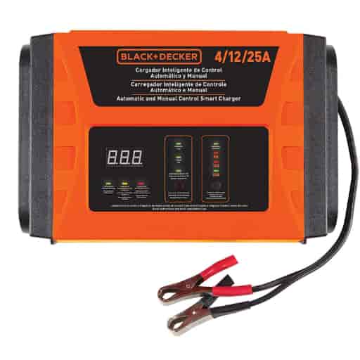 Black + Decker BC25 Speed 3 Automatic Battery Charger