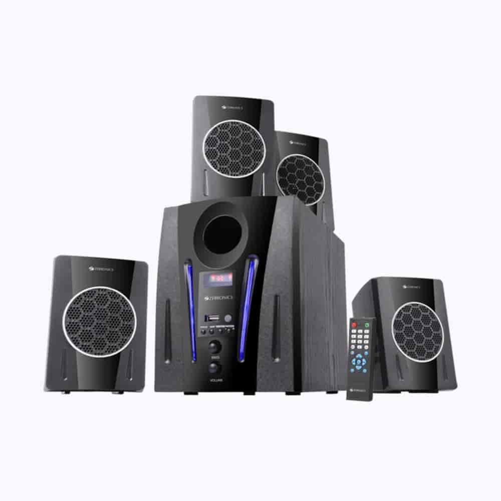 Zebronics 60W RMS 4.1 Speakers with remote