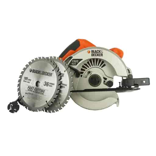 Black + Decker 1500W Wood Cutting Circular Saw