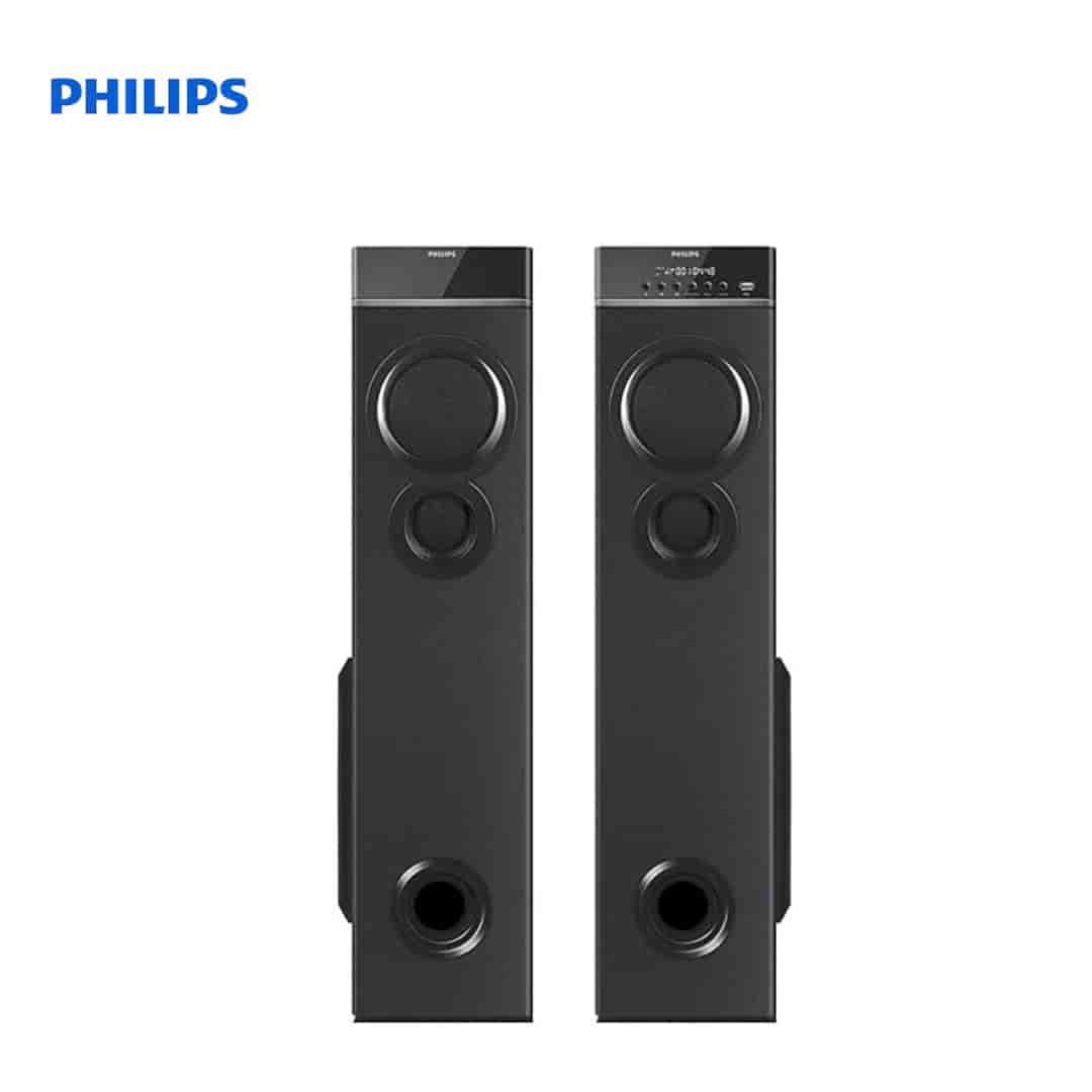 Philips 2.0 Channel 100W Multimedia Tower Speakers