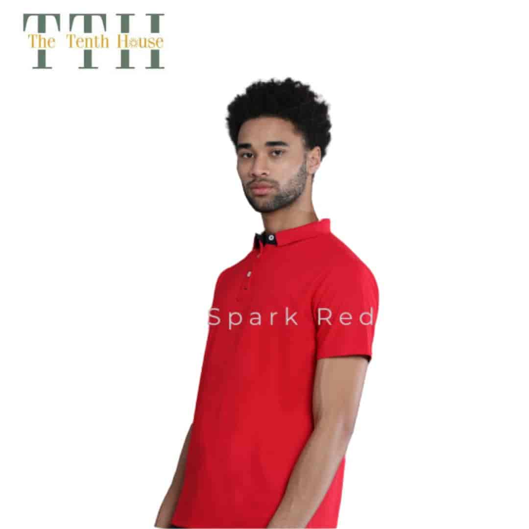 TTH Mars200 Dry Fit Polo T Shirt Spark Red