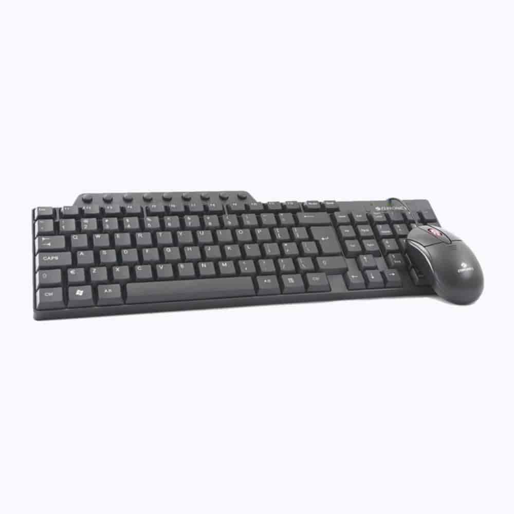 Zebronics USB Wired Keyboard and Mouse Set