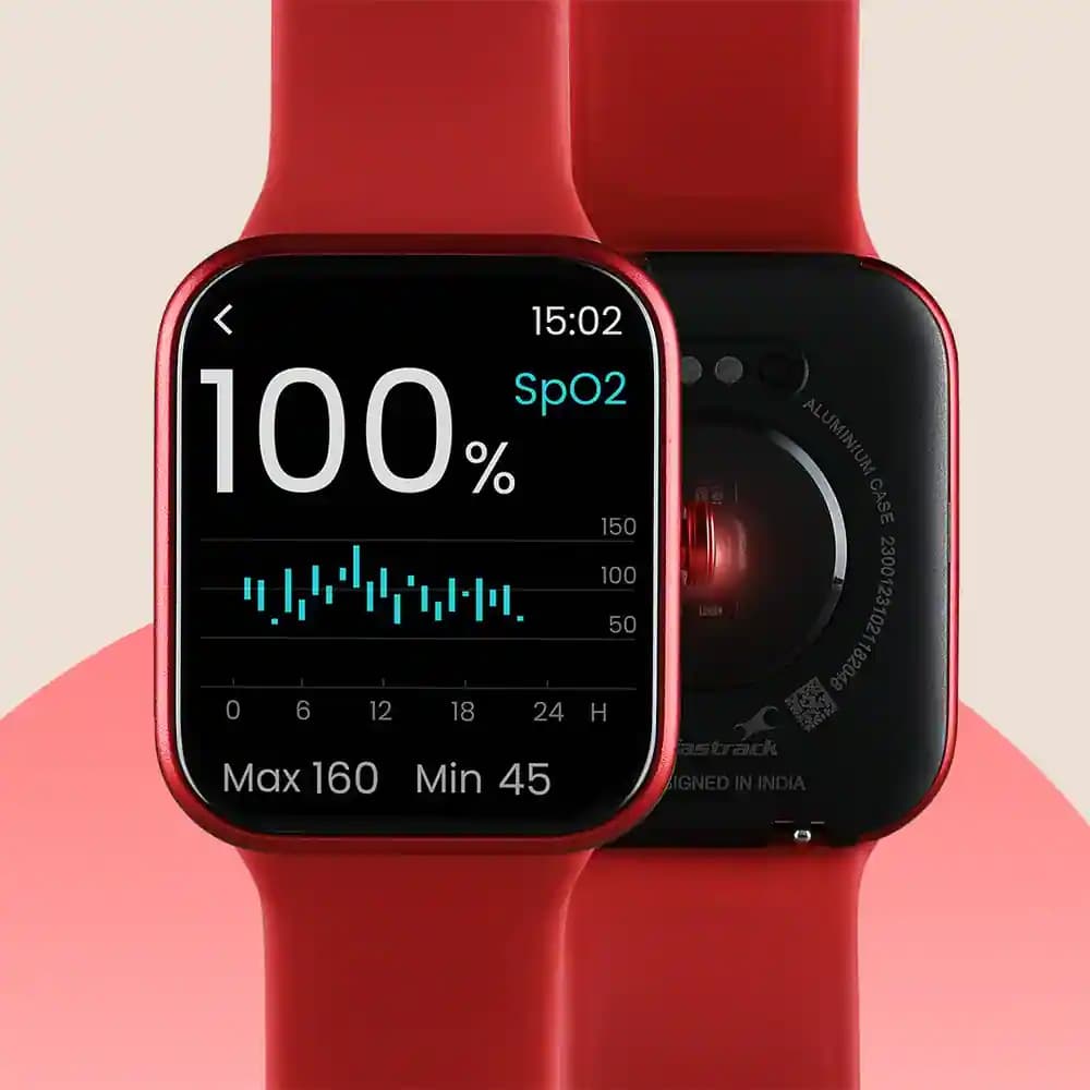 Fastrack Reflex Vox Smartwatch Red
