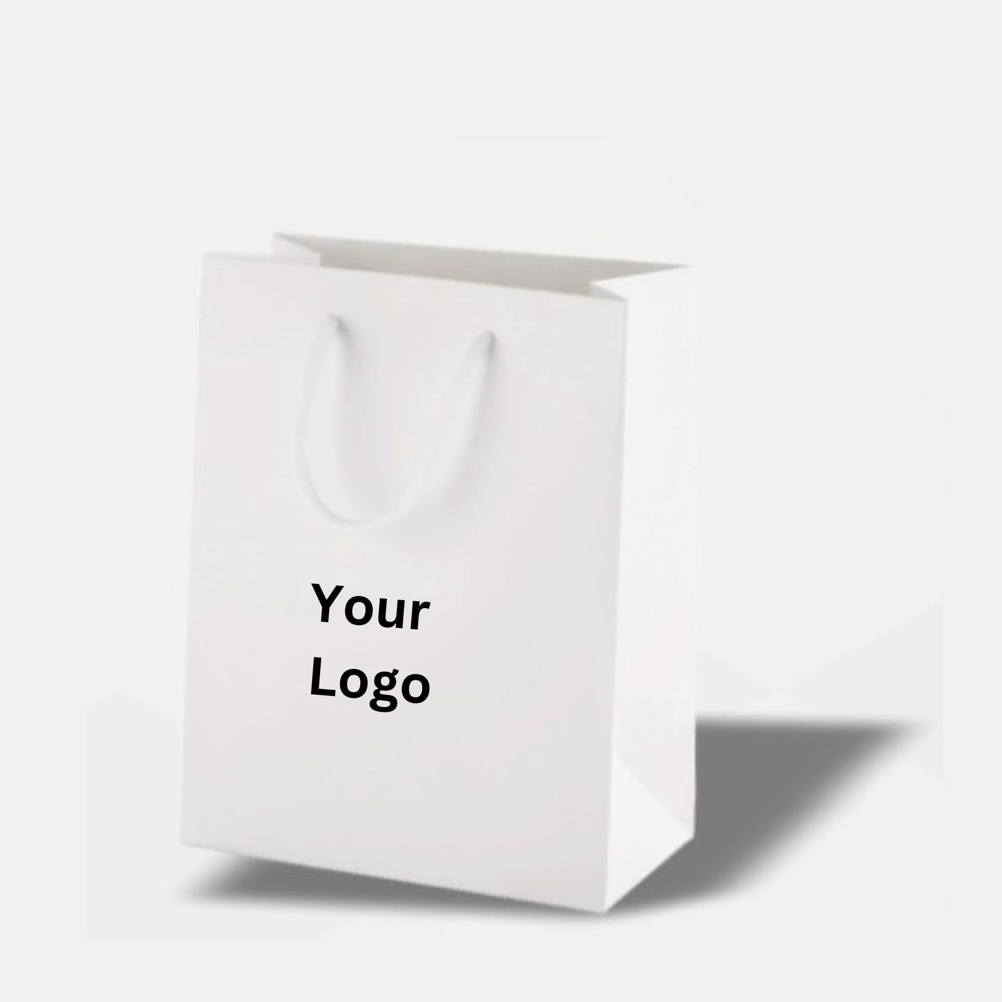 White Paper Bags Medium