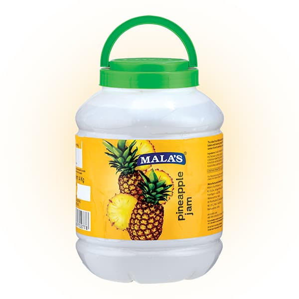 Mala's Pineapple Jam 4kg Pet Jar