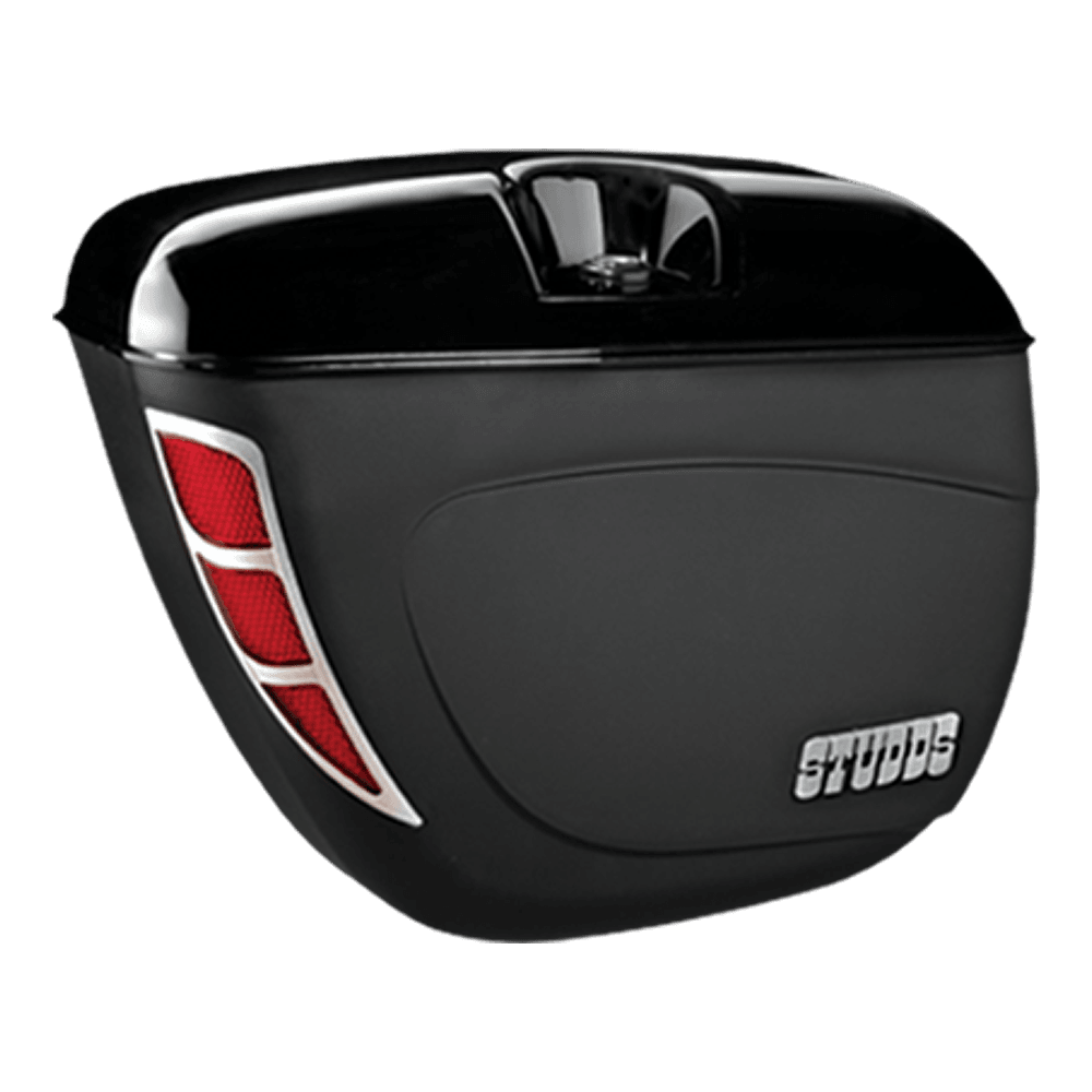 Studds 100 Cc Safari Box With Universal Fitments Black