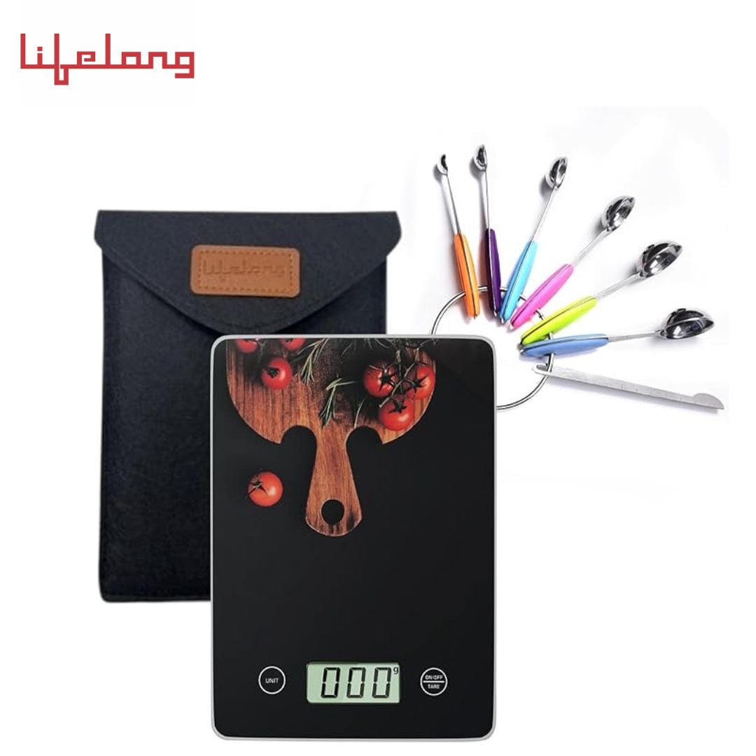 Lifelong Weight Machine for Kitchen with Measuring Spoons