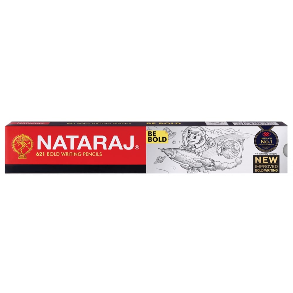 Nataraj 621 BE Bold Pencil -10 PC Pack
