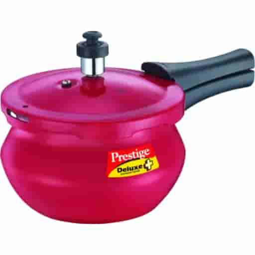 Prestige 2 Ltr Alu Deluxe Plus Handi Red Cooker