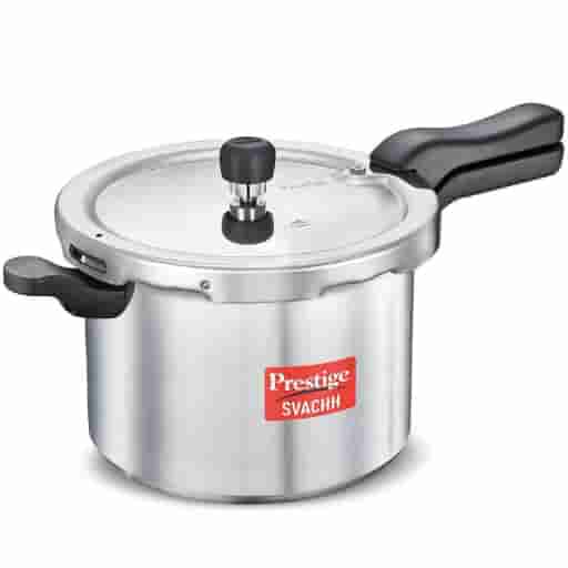 Prestige 10727 Svachh Aluminium Pressure Cooker 7.5 Ltr