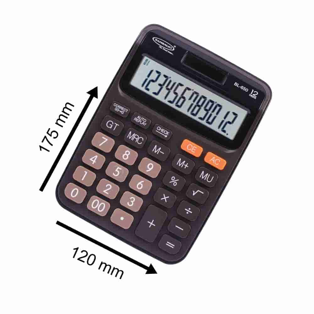 Bambalio 650 Calculator Black