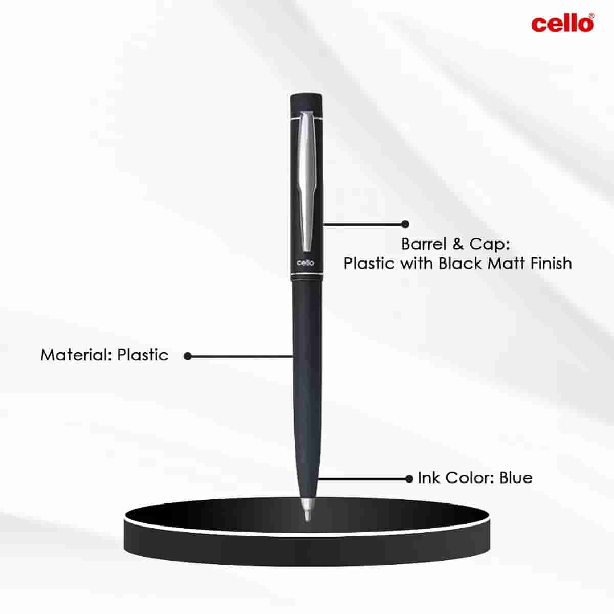 Cello Blackjack Pen Blue