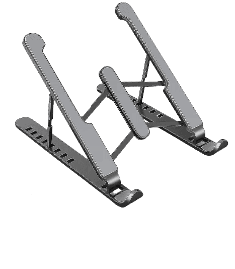 Folding Laptop Stand With 8 Angle Adjustment