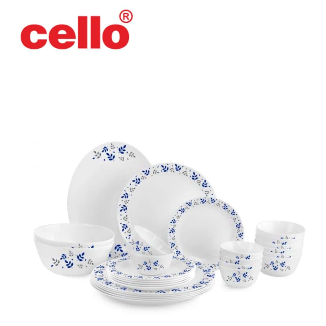 Cello Zarah Ds 27 Pcs - Blue Foliage