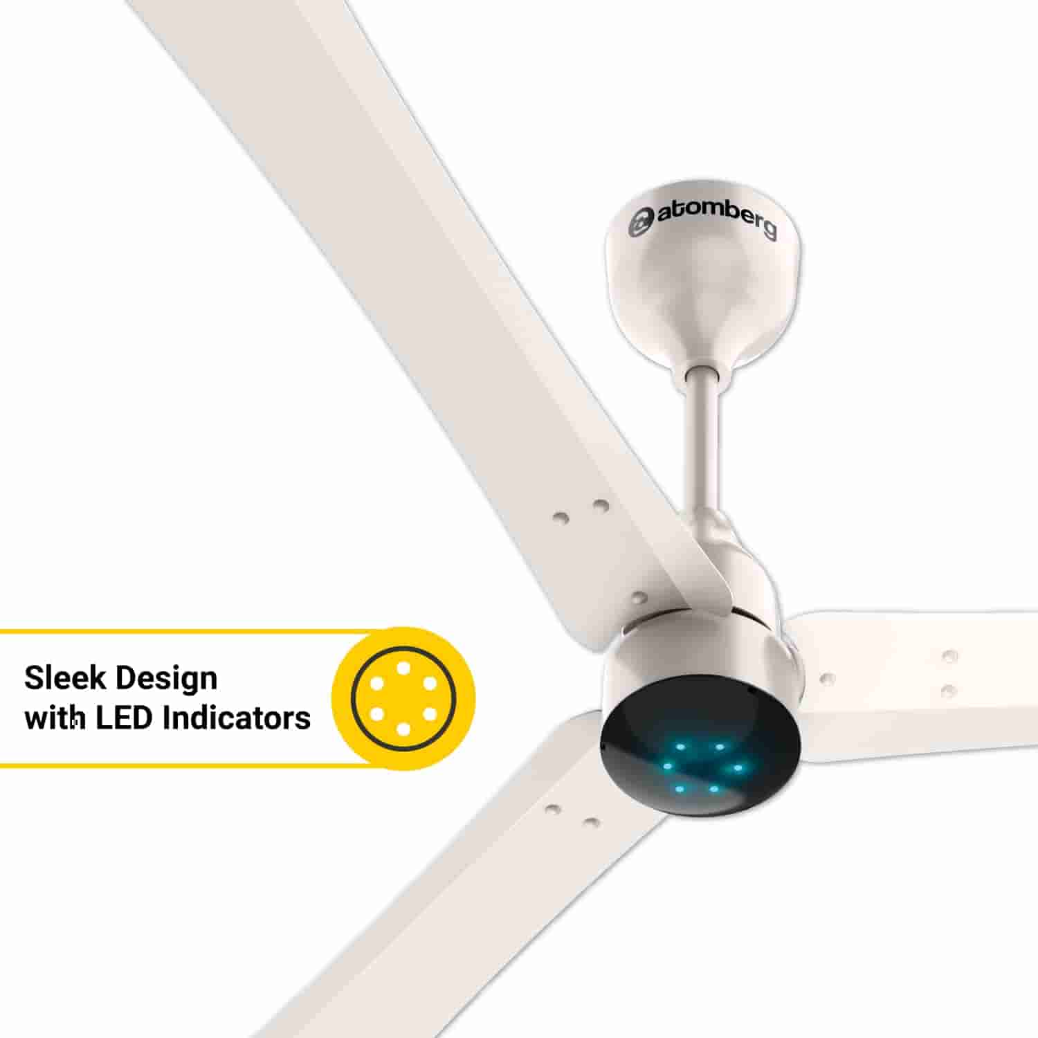 Atomberg Renesa+ CF 1.2M 35W Pearl White
