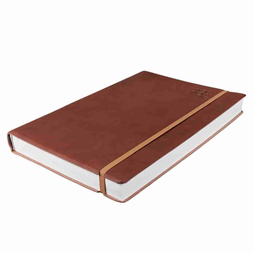 Anupam FLXY Diary 2025 A5 (80 GSM) Brown