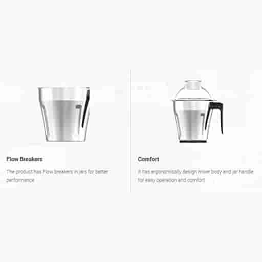 Havells Hydro 3 Jar 750W Mixer Grinder