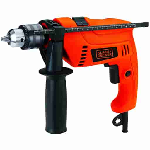 Black + Decker 550W Reversible Hammer Drill Machine