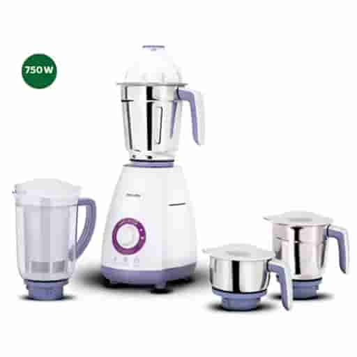 Philips HL7701/00 750W Mixer Grinder 4 Jars(White)