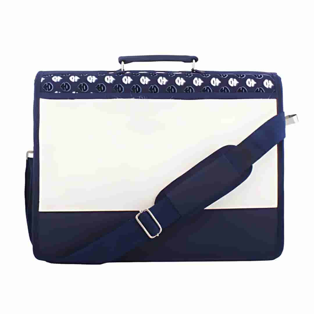 Eco-Friendly Blue Jute Back to School Bag