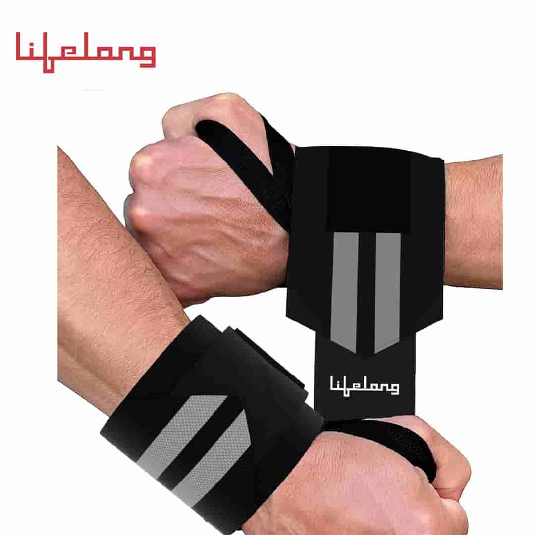 Lifelong Wrist Band for Men Gym & Women with Thumb Loop Straps