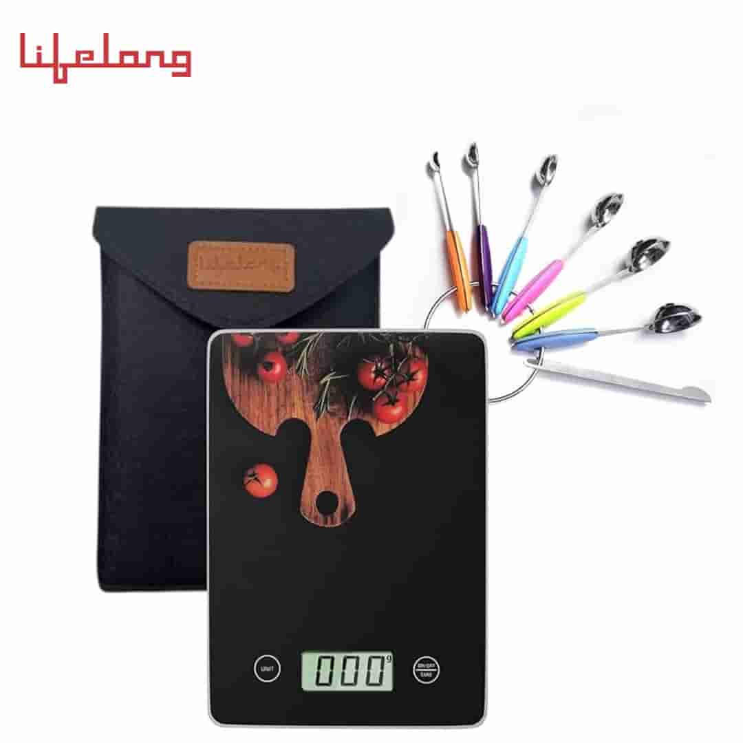 Lifelong Weight Machine for Kitchen with Measuring Spoons