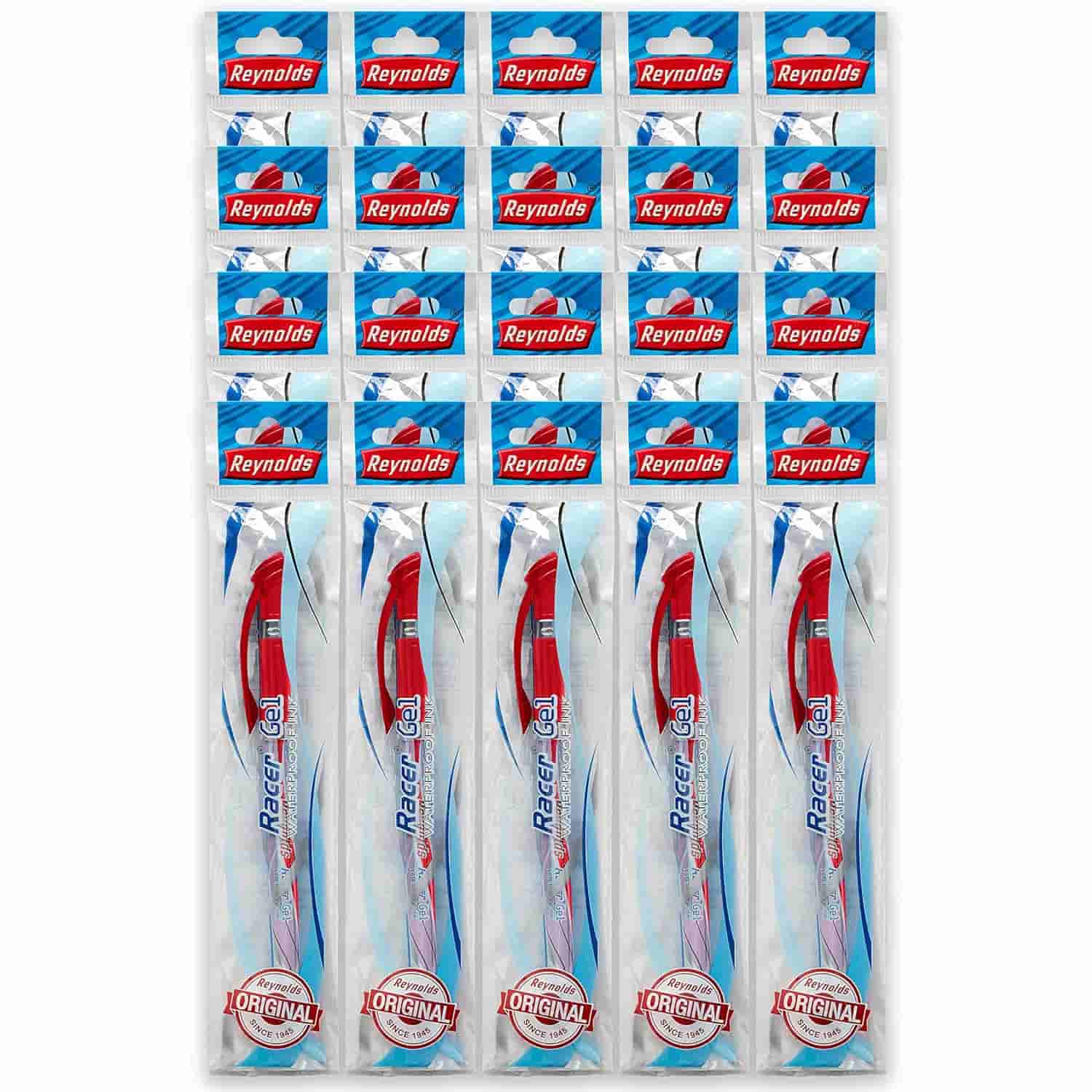 Reynolds Racer Gel Pen Red Pack of 20